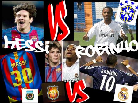 messi et robinho